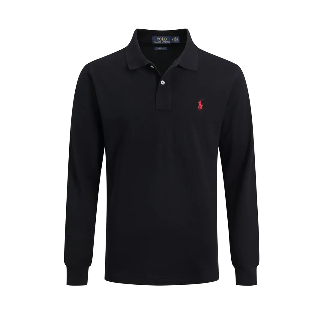P190 Ralph Lauren polo pony logo long-sleeved polo shirt Item number: 9921 Color chart
